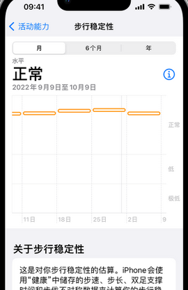 乌苏iPhone手机维修如何在iPhone开启'步行稳定性通知'