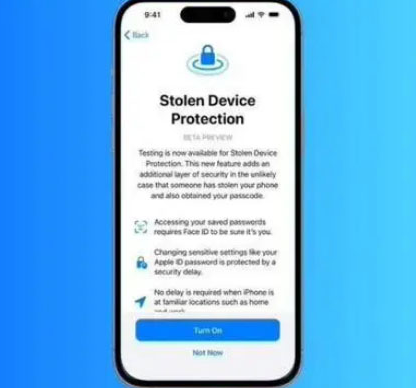 乌苏苹果授权维修店分享被盗设备保护功能开启方法 